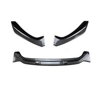 Aileron Pare-Chocs Avant Lot 3 Becquets Pare-Chocs Avant Voiture Style M-Pack pour BMW Série 1 F20 F21 LCI 116i 118i 120i M135 M140i 2015-2019(Aspect Fibre de Carbone)
