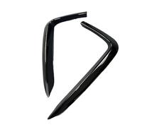 Aileron Pare-Chocs Avant pour BMW F22 F23 F87 pour M2 pour Sport 2014-2022 Garniture Couvercle Antibrouillard Aspect Brillant Séparateur Lèvre Pare-Chocs Avant Becquet Latéral(Carbon Look)