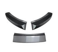 Aileron Pare-Chocs Avant Pour BMW Pour X5 F15 Sport MP 2014 2015 2016 2017 2018 Lèvre De Pare-chocs Avant Spoiler Splitter Par Kit De Carrosserie Diffuseur Canards Noir Brillant(Aspect fibre de carbon