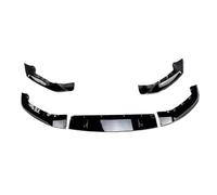 Aileron Pare-Chocs Avant pour BMW Série 5 G30 G31 525i 530i 2017 2018 2019 2020 ABS Pare-Chocs Avant Lèvre Spoiler Splitter Diffuseur Sport Kits de carrosserie en Plastique(5PCS Gloss Black)