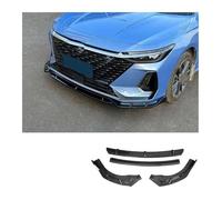 Aileron Pare-Chocs Avant pour Chery pour Arrizo 8 2022 2023 2024 Becquets Avant Voiture Séparateur d'air Kit Carrosserie Becquet Lèvre Pare-Chocs(A Carbon Paint)