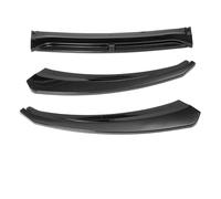 Aileron Pare-Chocs Avant pour Focus 2012-2018 Spoilers Avant Voiture Spoiler Lèvre De Pare-Chocs Kit Séparateur Inférieur Latéral Carrosserie Déflecteur Protection(Bright Black)