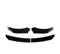 Aileron Pare-Chocs Avant pour Mazda 3 6 pour MX-5 pour CX-5 929 626 323 Ailerons Avant Voiture Spoiler Séparateur Latéral Kit Carrosserie Protections Déflecteur Accessoires(Glossy Black)