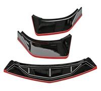 Aileron Pare-Chocs Avant pour Morris pour Garages 5 pour MG pour GT5 2021 2022 2023 Ailerons Avant Voiture Aileron Pare-Chocs Kit Carrosserie Accessoires Lèvre(Y Black-Red)
