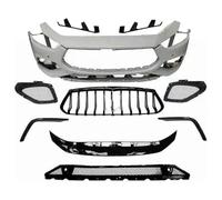 Aileron Pare-Chocs Avant pour Quattroporte pour Trofeo Lampe Arrière Mise À Niveau Kits Carrosserie Avant Pare-Chocs Lèvre Gril Aileron Phares Feux Arrière(Kits 1)