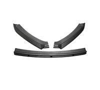 Aileron Pare-Chocs Avant pour Seat pour Leon MK3 MK3.5 2012-2016 2017 2018 2019 ABS Voiture Pare-Chocs Avant Lèvre Séparateur Kits Carrosserie Tuning Spoiler Brillant Noir(3 Carbon Look)