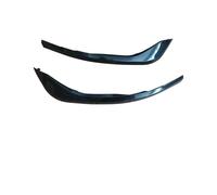 Aileron Pare-Chocs Avant pour VW pour Golf 8 MK8 pour GTI 2021 2022 2023 2024 Cadre Protection Antibrouillard Avant Garniture Couvercle Paupière Kit Carrosserie Becquet(Le Noir)