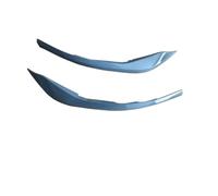 Aileron Pare-Chocs Avant pour VW pour Golf 8 MK8 pour GTI 2021 2022 2023 2024 Cadre Protection Antibrouillard Avant Garniture Couvercle Paupière Kit Carrosserie Becquet(Grey)