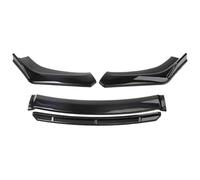 Aileron Pare-Chocs Avant Voiture Lèvres Pare-Choc Avant Universelles pour Voiture Protection des Diffuseur De Menton Kits Carrosserie Externes(Black with Black)