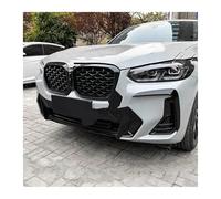 Aileron Pare-Chocs Avant Voiture pour BMW X3 X4 G01 G02 Cadres Feux De Pare-Chocs Avant De Voiture Becquet Séparateur De Couteau À Lèvres Diffuseur 2022 2023 + Becquet Avant(22-23 Gloss Black)