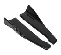 Aileron Pare-Chocs Avant Voiture pour Classe A W176 A6 C6 R Universel Jupe Latérale Voiture Pare-Chocs Spoiler Séparateur Protecteur Avant(Glossy Black)