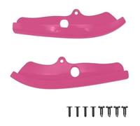 Aileron Pare-Chocs Avant Voiture pour Dodge pour Challenger RT/pour Scat pour Pack 2015-2020 2X Lèvre Pare-Chocs Avant Bande Pelle Kit Carrosserie Diffuseur Becquet Séparateur Garde(Rose)