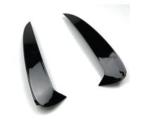 Aileron pour Benz Classe E E Coupé 2 Portes C238 W238 Aileron De Pare-Chocs Arrière Côté Canard Pare-Chocs Arrière Couteau À Air Brillant Noir/Aspect Carbone Lèvre Becquet(Gloss Black)