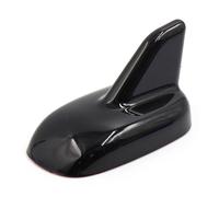 Aileron requin en plastique noir Adhésif Décoratif factice Antenne Antenne toit pour voiture