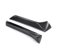 Aileron Toit Arrière Ailes Pour Seat Pour Leon 5F FR Mk3 MK3.5 2 Pièces Becquet Fenêtre Arrière Aile Arrière Becquet Toit Latéral Lèvre Évent Fenêtre(Carbon Fiber Look)