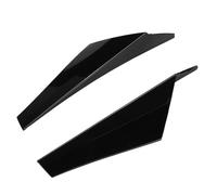 Aileron Voiture Avant Aileron Arrière Latéral Aspect Carbone Noir Brillant Compatible avec VW pour Golf 8 2020 2021 2022 2023 2024 2025(Glossy Black)