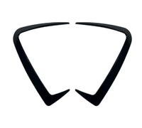 Aileron Voiture Avant Spoiler De Pare Chocs Avant Cache De Feux Antibrouillard Accessoires De Modification Automobile Compatible avec X3 G45 M 2025(Bright Black)