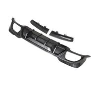 Aileron Voiture Avant Spoiler Pare Chocs Arrière avec Diffuseur Aileron sans Modification des Feux Compatible avec Les Série 3 G20 G21 M 2019 2020 2021(2-Carbon Fiber Look)