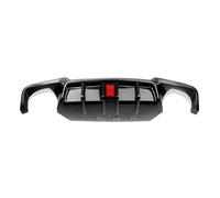 Aileron Voiture Becquet Arrière Diffuseur Pare-Chocs Arrière avec Éclairage LED pour BMW Série 5 F10 Sport 528i 530i M5 2010-2016