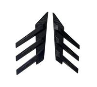 Aileron Voiture Becquet Latéral Pare-Brise Arrière Universel Évents Décoration Persiennes Fenêtre Générales Aile Décorative Extérieure Coffre Spoiler Wing(B)