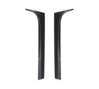 Aileron Voiture Canard Compatible Avec VW Pour Passat B8 B8.5 2015-2023 Break Aileron Latéral De Lunette Arrière, Protection Solaire Pour Pare Soleil De Lunette Arrière(Carbon Look)