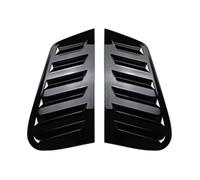 Aileron Voiture Canard Compatible Avec VW Pour Polo 9N 2001-2009 Pare Soleil Triangulaire Pour Vitre Arrière Cache Spoiler Pare Soleil Latéral(Gloss Black)