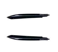 Aileron Voiture Canard Kit De Carrosserie Avec Diffuseur D'angle Pare Chocs Arrière Compatible Avec Série 5 G30 M-Tech 525i 530i 540i 2017-2023(Glossy Black)