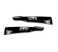 Aileron Voiture Canard Paire De Spoilers Avant Lèvres Pare chocs Accessoires Remplacement Pour Modifications Automobiles Compatible Avec E90 E91 335i 328i LCI M-Tech Des(Glossy Black)