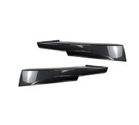 Aileron Voiture Canard Paire De Spoilers Avant Lèvres Pare chocs Accessoires Remplacement Pour Modifications Automobiles Compatible Avec E90 E91 335i 328i LCI M-Tech Des(Carbon Fiber Look)