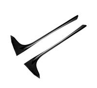 Aileron Voiture Lot de 2 ailerons de Lunette arrière en ABS Noir Brillant pour VW pour Golf 7 MK7 2014-2018 Aileron Arrière Voiture(Bright Black)