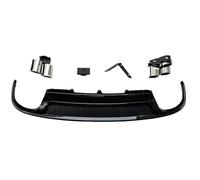 Aileron Voiture pour A4 S4 B8 B8.5 2009 2010 2011 2012 2013 2014 2015 2016 Diffuseur Lèvre Pare-Chocs Arrière(Style D)
