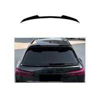 Aileron Voiture pour Audi A6 C8 Avant Allroad 2019 2020 2021 2022 2023 2024, Aileron Arrière de Voiture, Aileron de Toit Arrière Becquets Arrière Aileron de Coffre Accessoire,Black