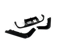 Aileron Voiture pour BMW E92 Coupé E93 Cabriolet pour M3 2008-2013 Diffuseur Spoiler Plaque Protection Inférieure Pare-Chocs Arrière Spoilers ArrièRe Voiture(Noir)