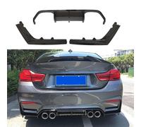 Aileron Voiture pour BMW M3 M4 F80 F82 2013-2020 Protecteur Châssis Pare Chocs Arrière Spoiler Accessoires Diffuseur Becquet Lip