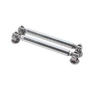 Aileron Voiture pour BMW Série 3 F30 F31 F35 Kit Barre Support Becquet Séparateur Lèvre Pare-Chocs Avant Arrière Universel Voiture(7.5CM Silver)