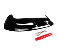 Aileron Voiture pour Ford pour Fiesta Hatchback 2008-2019, Aileron Arrière, Feux D'aile, Aileron De Toit Noir Brillant ArrièRe Becquet Toit