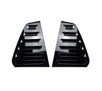 Aileron Voiture pour Golf 7 .5 MK7 Arrière Triangle Fenêtre Persienne Volet Latéral Stores Couverture Garniture Autocollant Évent Coffre Spoiler Wing(Noir Brillant)