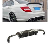 Aileron Voiture pour Mercedes Benz C Class W204 Sport C63 AMG 2011 2012 2013 2014 Protecteur Châssis Pare Chocs Arrière Spoiler Accessoires Diffuseur Becquet Lip