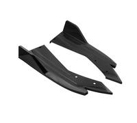 Aileron Voiture pour Vauxhall pour Corsa E 2014 2015-2019 Protection De Pare-Chocs Arrière 48 Cm avec Ailerons Splitter Et Bas Caisse(Glossy Black)
