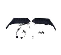 Ailerons Arrières pour Jeep pour Wrangler JK JL 2007-2023 Voiture Toit Arrière LED Becquet Queue Séparateur Latéral Toit Aile Lèvre Becquet De Coffre Aileron