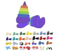 Ailerons de requin en forme de cône de glace, pantoufles de requin avec ailettes 3D amusantes, motif panda, fraise, chapeau de Père Noël, citrouille et feu, Perceuse, Taille unique