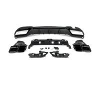 Ailerons Diffuseur Pare-Chocs Arrière pour Benz Classe E W212 Berline pour AMG 2014-2016 Diffuseur De Pare-Chocs Arrière Noir Brillant Style E63