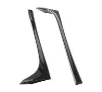 Ailerons Latéraux De Lunette Arrière Canards pour VW pour Golf 7 7.5 MK7 MK7.5 2014 2015 2016 2017 2018 - ABS - Lot De 2(Fibre de Carbone)