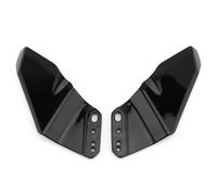 Ailerons Latéraux Moto pour VFR1200 pour VFR800 pour NSR250 pour CBR1100XX pour CBR600F3 pour CBR1000RR-R pour CBR250R Aileron Aérodynamique De Carénage D'aileron(Bright Black)