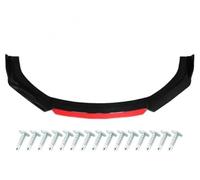 Ailerons Pare-Chocs Avant Anti-Collision Lèvre Becquet Diffuseur Pare-chocs Arrière Voiture Pour VW Pour Golf 5 R32 MK5 2005-2009 Garniture Canards Séparateur Inférieur De Botte Noire Brillante(Rouge)