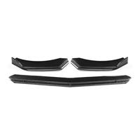 Ailerons Pare-Chocs Avant Anti-Collision Lèvre De Diffuseur De Becquet De Pare-Chocs Avant De Voiture pour Ford pour Focus RS St pour Fiesta MK6 MK8 pour Mondeo pour Fusion(Look de Carbone)