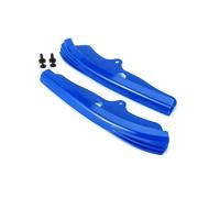 Ailerons Pare-Chocs Avant Anti-Collision Une Paire Diffuseur Becquet Protecteur Séparateur Lèvre De Pare-Chocs Avant De Voiture Adapté pour Dodge pour Challenger R/T SRT GT 2015-2020(Bleu)
