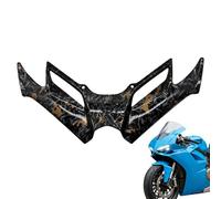 Ailes Aérodynamiques De Carénage Latéral Pour Moto, Accessoires de Modification Déflecteurs d'Air pour Motocyclette, Extension de Carénage d'Aile de Bec de Motocyclette, pour Conduite et Voyage sur Ro