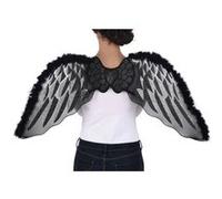 ailes ange noir 43cmx1m argent - chaks 12199-10 Noir G