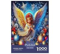 Ailes Ange Puzzle 1000 Pièces Jeu Éducatif Puzzle Premium Ailes Angéliques Art Divin Cadeau pour Femmes Et Adolescents, Adultes Et Enfants 70x50cm/1000pcs